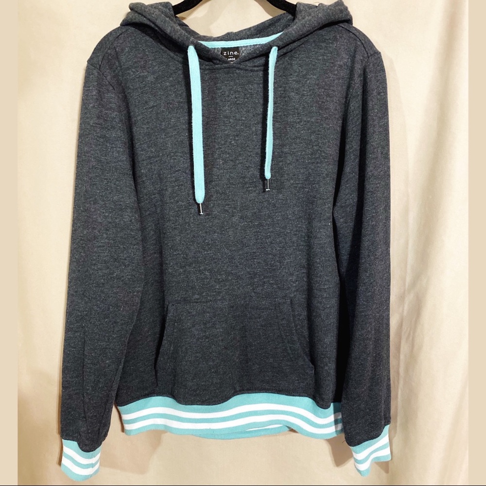 Zumiez Gray Hooded Sweatshirt